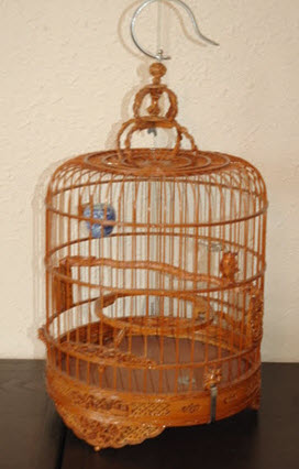antique birdcage